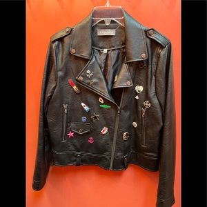 Bagatelle Faux leather biker jacket